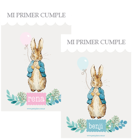 Carpita cartel Peter Rabbit 2u Pers